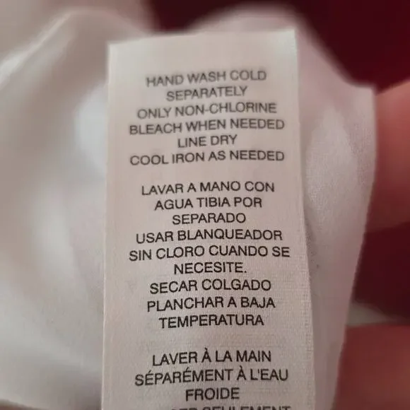 White House Black Market Chiffon Fringe Dressy Professional Tank Top - Picture 5 of 7